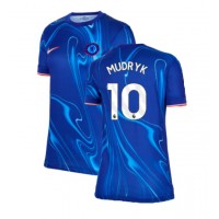 Chelsea Mykhailo Mudryk #10 Fußballbekleidung Heimtrikot Damen 2024-25 Kurzarm